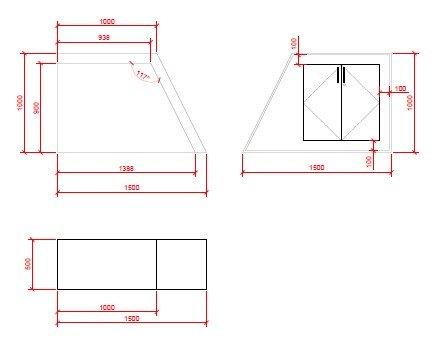 Counter A: Angled Design CAD